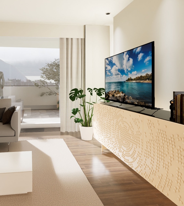 Exklusive Dreizimmerwohnung mit herrlicher Südterrasse, 2. Etage – Bozen Quirein